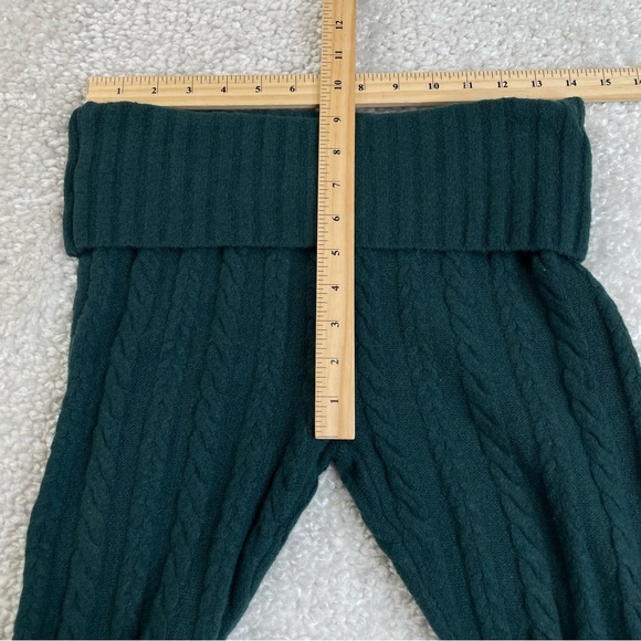 Victoria’s Secret cable knit fold over flare pants comfy loungewear preppy small - Picture 9 of 10
